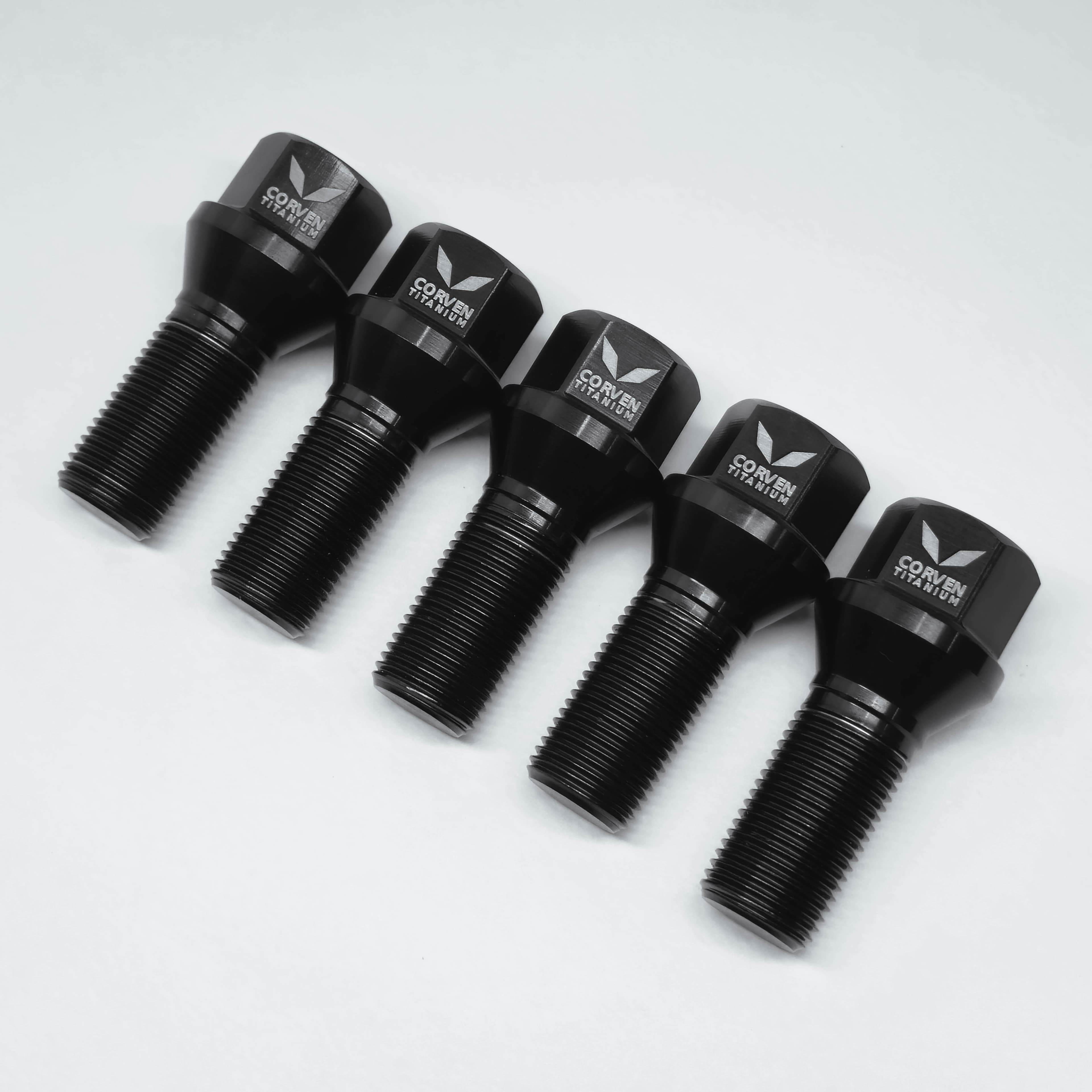 น็อตล้อ Titanium สำหรับ BMW F/G Series สี Black